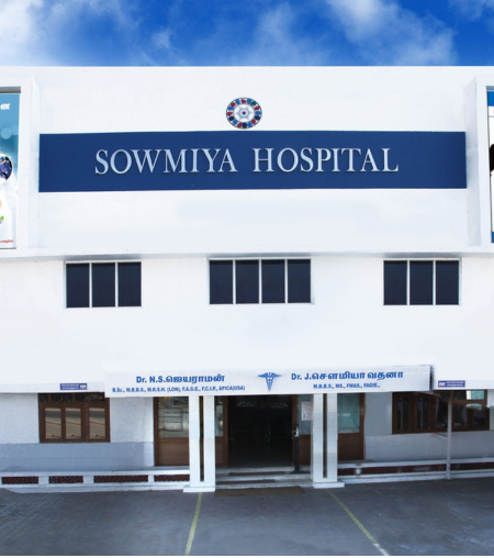Sowmiya Hospital in Coimbatore provides quality healthcare services to the community