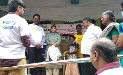 Sowmiya Hospital held a medical camp to meet the healthcare requirements of tribal people.